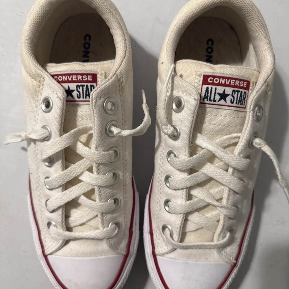 Converse Kids' Classic Cream Sneakers